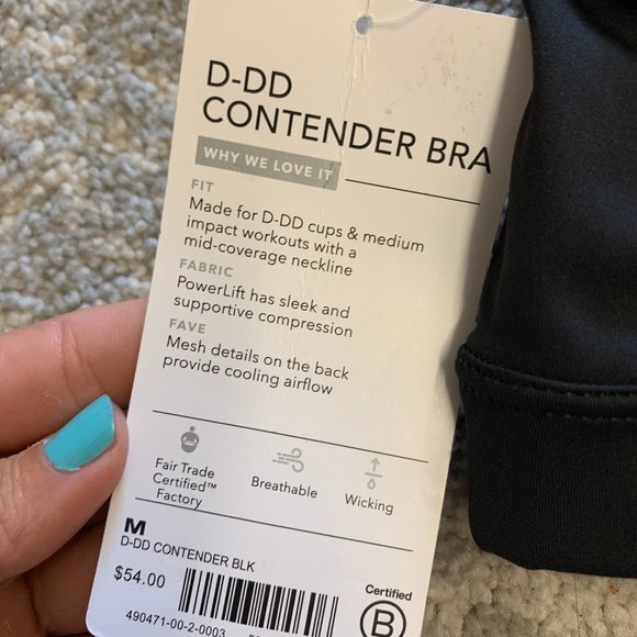 NWT Athleta Sports Bra - Picture 3 of 3